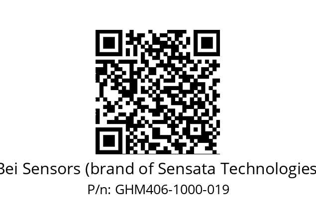  GHM4_06//5G55//01000//G3A020// Bei Sensors (brand of Sensata Technologies) GHM406-1000-019