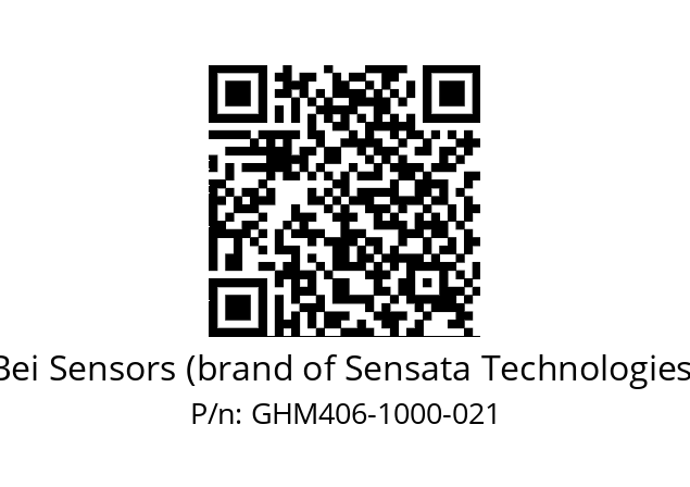  GHM4_06//9G51//01000//G2A// Bei Sensors (brand of Sensata Technologies) GHM406-1000-021