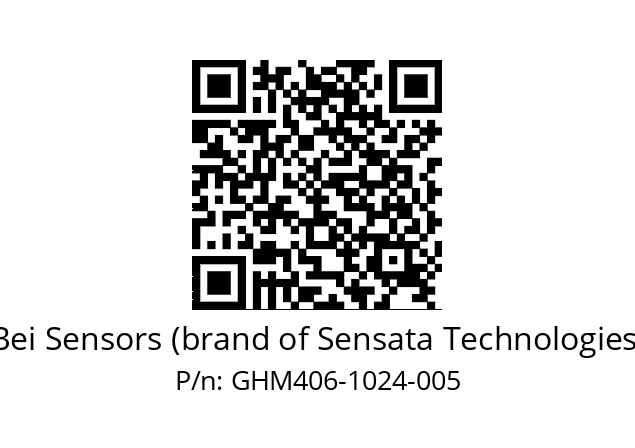  GHM4_06//5G57//01024//G3A005// Bei Sensors (brand of Sensata Technologies) GHM406-1024-005