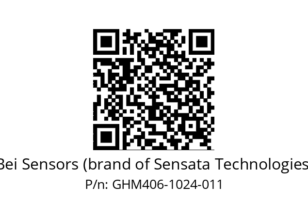  GHM4_06//5G59//01024//G3A030// Bei Sensors (brand of Sensata Technologies) GHM406-1024-011