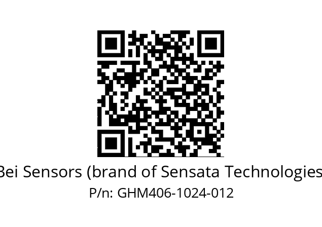  GHM4_06//5G59//01024//G3R060// Bei Sensors (brand of Sensata Technologies) GHM406-1024-012