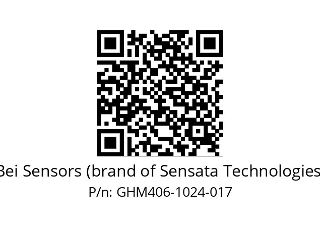  GHM4_06//2G29//01024//T1R020// Bei Sensors (brand of Sensata Technologies) GHM406-1024-017