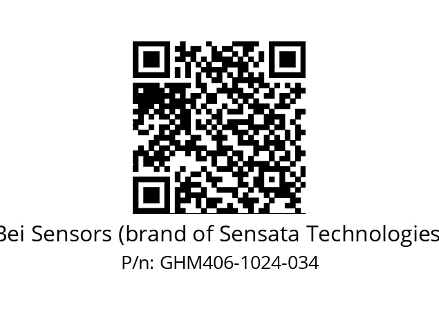  GHM4_06//PG59//01024//G3A005// Bei Sensors (brand of Sensata Technologies) GHM406-1024-034