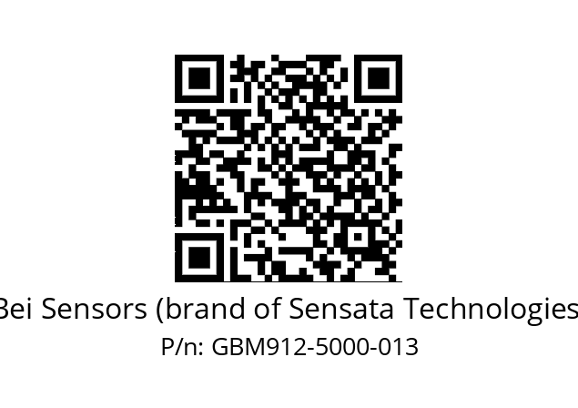  GBM9_12//5G55//05000//G3R020// Bei Sensors (brand of Sensata Technologies) GBM912-5000-013