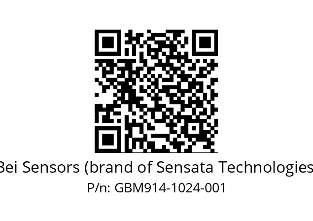  GBM9_14//5G59//01024//GPR030//C2A3-- Bei Sensors (brand of Sensata Technologies) GBM914-1024-001