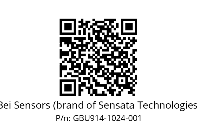  GBU9_14//5GT9//01024//G6R//U0---- Bei Sensors (brand of Sensata Technologies) GBU914-1024-001