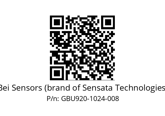  GBU9_20//5G5A//01024//G6R//U0---- Bei Sensors (brand of Sensata Technologies) GBU920-1024-008