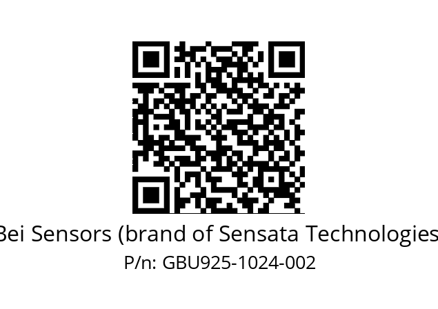  GBU9_25//5G59//01024//G3R030//U0---- Bei Sensors (brand of Sensata Technologies) GBU925-1024-002