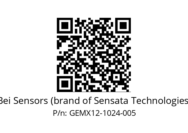  GEMX_12//5G59//01024//GPA200// Bei Sensors (brand of Sensata Technologies) GEMX12-1024-005