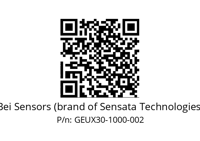  GEUX_30//5GT9//01000//GPR030// Bei Sensors (brand of Sensata Technologies) GEUX30-1000-002