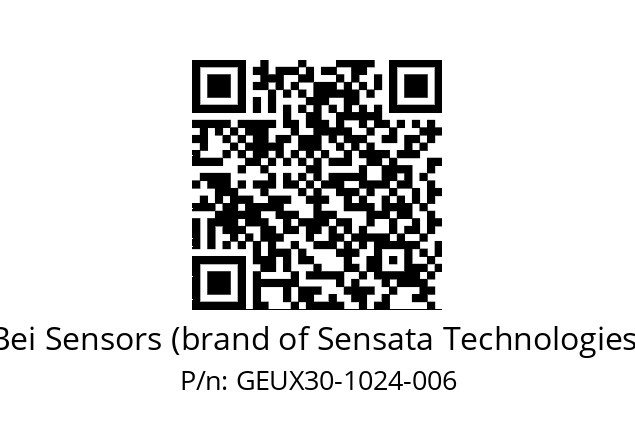  GEUX_30//2G29//01024//GPR100// Bei Sensors (brand of Sensata Technologies) GEUX30-1024-006