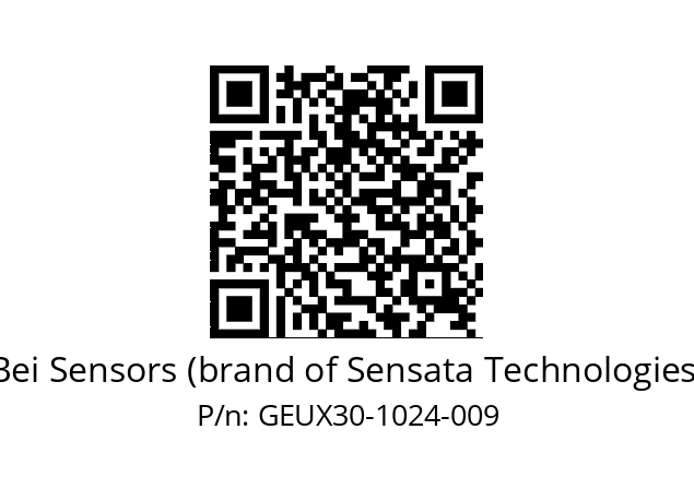  GEUX_30//5G59//01024//G3R020// Bei Sensors (brand of Sensata Technologies) GEUX30-1024-009