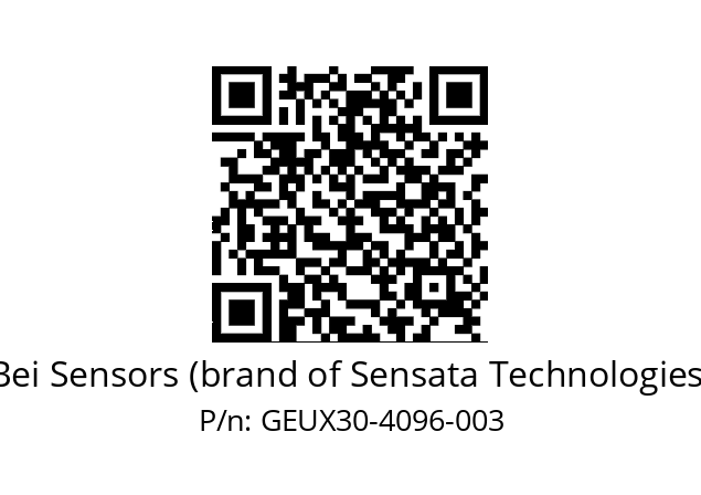  GEUX_30//5G29//04096//GPR180// Bei Sensors (brand of Sensata Technologies) GEUX30-4096-003