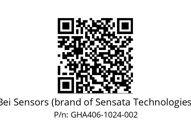  GHA4_06//5G59//01024//G3A005// Bei Sensors (brand of Sensata Technologies) GHA406-1024-002