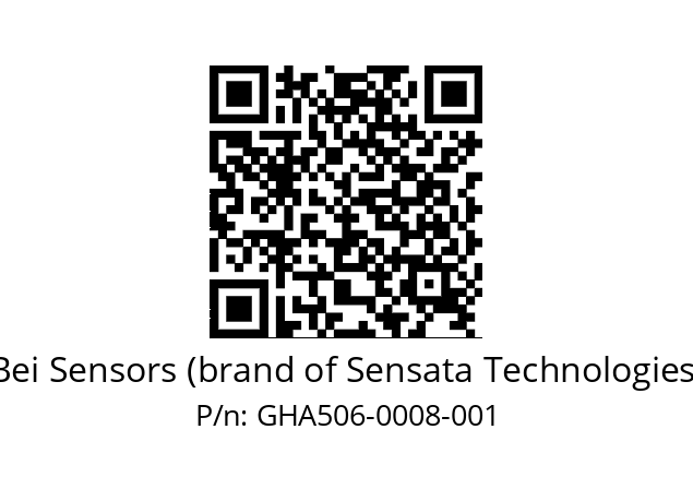  GHA5_06//5G59//00008//G6R// Bei Sensors (brand of Sensata Technologies) GHA506-0008-001