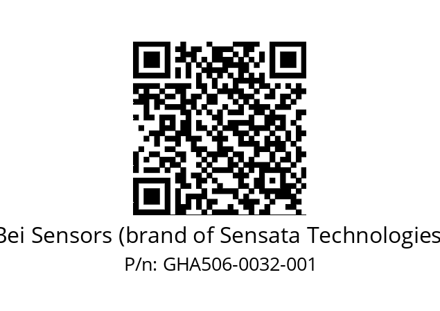  GHA5_06//5G59//00032//G6R// Bei Sensors (brand of Sensata Technologies) GHA506-0032-001