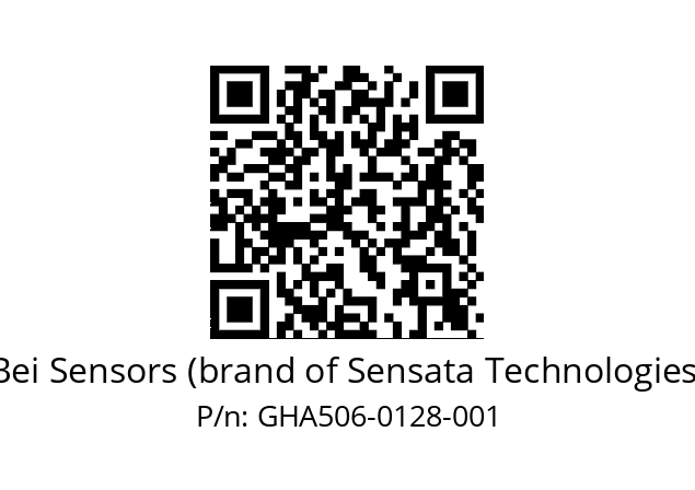  GHA5_06//5G59//00128//G6R// Bei Sensors (brand of Sensata Technologies) GHA506-0128-001