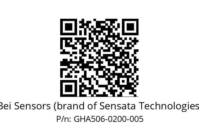   Bei Sensors (brand of Sensata Technologies) GHA506-0200-005