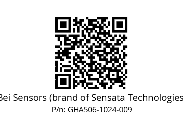  GHA5_06//5G59//01024//G3R020// Bei Sensors (brand of Sensata Technologies) GHA506-1024-009