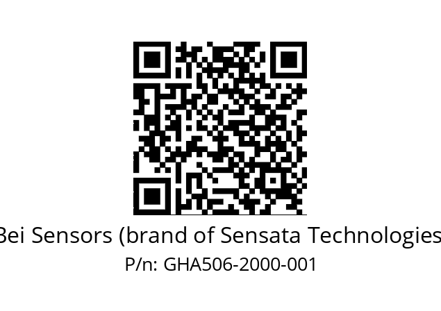  GHA5_06//5G59//02000//G6R// Bei Sensors (brand of Sensata Technologies) GHA506-2000-001