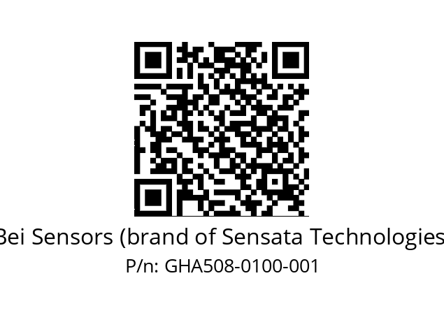  GHA5_08//5G59//00100//G3R020// Bei Sensors (brand of Sensata Technologies) GHA508-0100-001