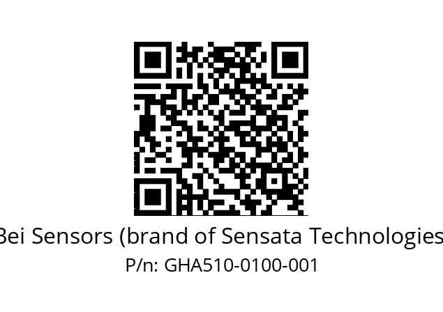  GHA5_10//5G59//00100//G3R080// Bei Sensors (brand of Sensata Technologies) GHA510-0100-001