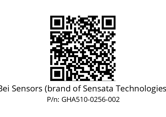  GHA5_10//5G59//00256//G3R020// Bei Sensors (brand of Sensata Technologies) GHA510-0256-002