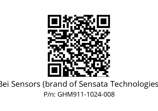  GHM9_11//2G27//01024//G6R//--07-- Bei Sensors (brand of Sensata Technologies) GHM911-1024-008