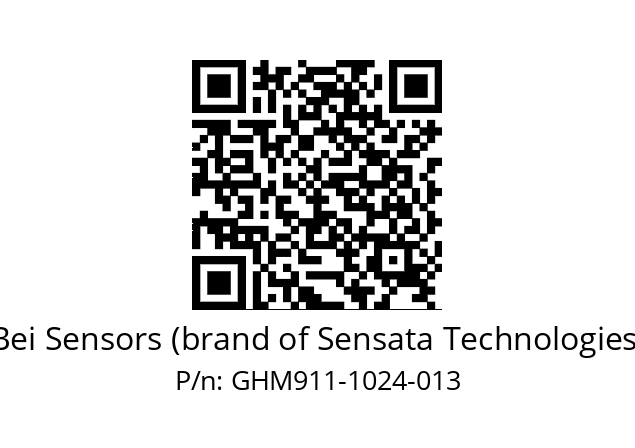  GHM9_11//2G29//01024//G6R//--07-- Bei Sensors (brand of Sensata Technologies) GHM911-1024-013