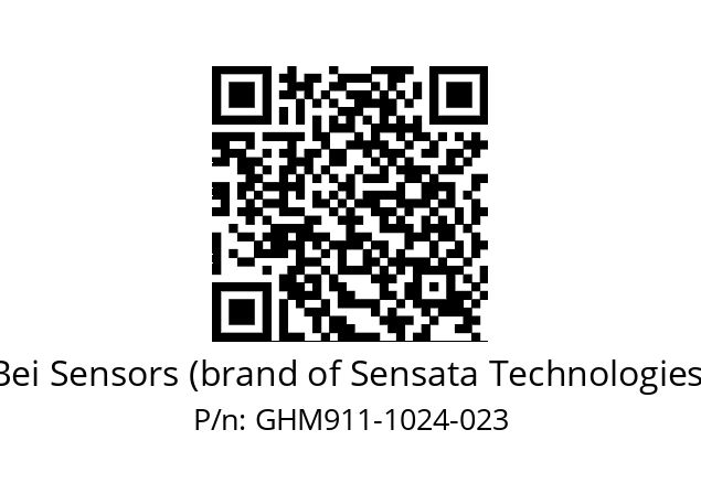  GHM9_11//5GT7//01024//G3R020//--07-- Bei Sensors (brand of Sensata Technologies) GHM911-1024-023