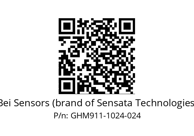  GHM9_11//5G29//01024//GBR//--07-- Bei Sensors (brand of Sensata Technologies) GHM911-1024-024