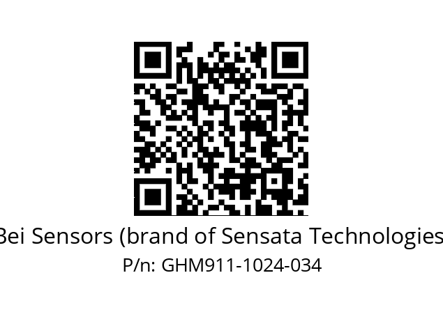  GHM9_11//5GH9//01024//GBR//--07-- Bei Sensors (brand of Sensata Technologies) GHM911-1024-034