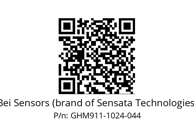  GHM9_11//2G29//01024//GBR//C007-- Bei Sensors (brand of Sensata Technologies) GHM911-1024-044