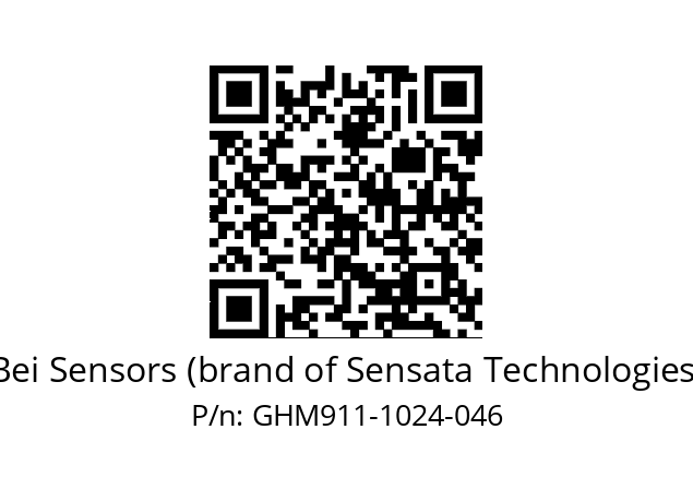  GHM9_11//5G59//01024//G3R030//C007-- Bei Sensors (brand of Sensata Technologies) GHM911-1024-046