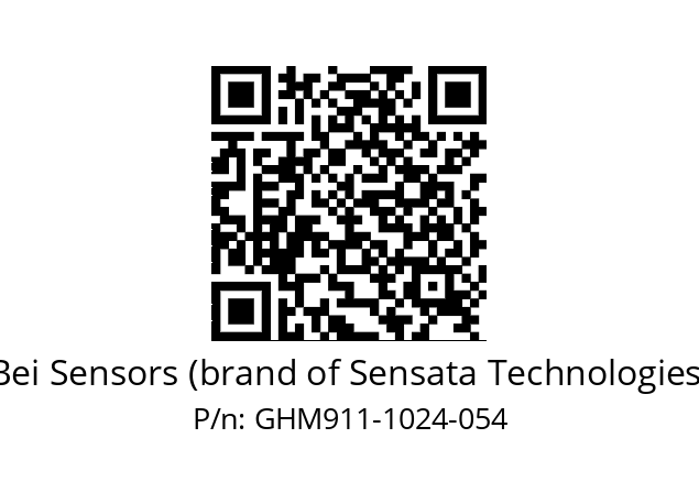  GHM9_11//5G57//01024//G3R020//C007-- Bei Sensors (brand of Sensata Technologies) GHM911-1024-054