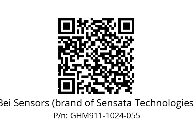  GHM9_11//5G5N//01024//G3R020//--07-- Bei Sensors (brand of Sensata Technologies) GHM911-1024-055