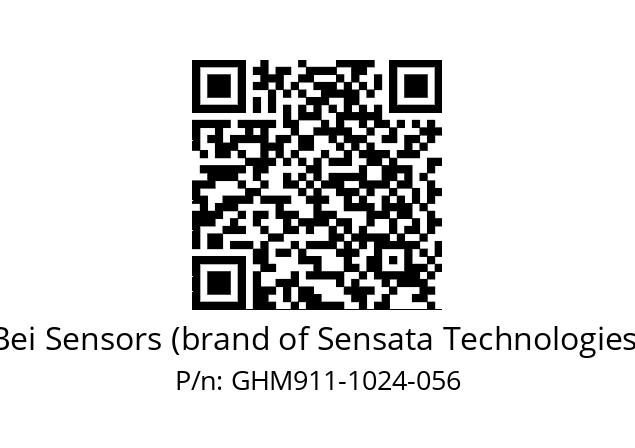  GHM9_11//5G59//01024//G3R050//--07-- Bei Sensors (brand of Sensata Technologies) GHM911-1024-056