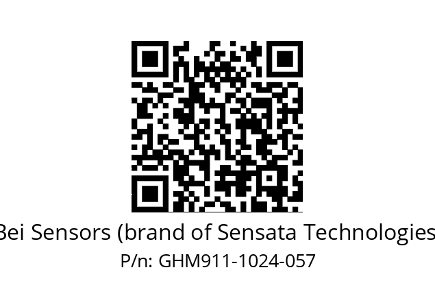  GHM9_11//5GT9//01024//GTR//--07-- Bei Sensors (brand of Sensata Technologies) GHM911-1024-057