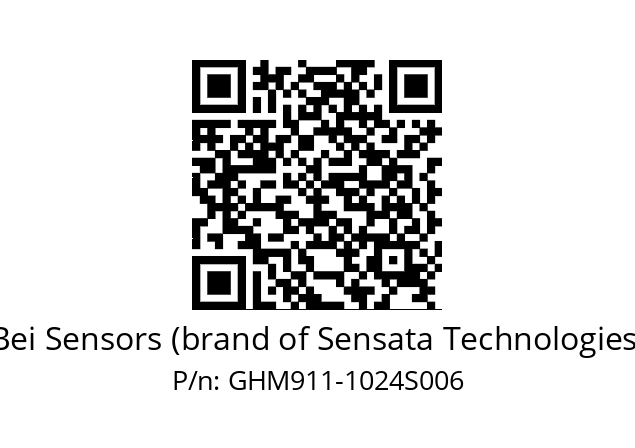   Bei Sensors (brand of Sensata Technologies) GHM911-1024S006