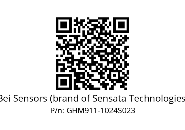   Bei Sensors (brand of Sensata Technologies) GHM911-1024S023