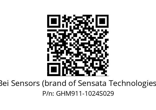   Bei Sensors (brand of Sensata Technologies) GHM911-1024S029