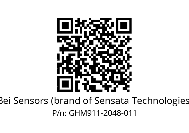  GHM9_11//2G29//02048//G6R//--07-- Bei Sensors (brand of Sensata Technologies) GHM911-2048-011