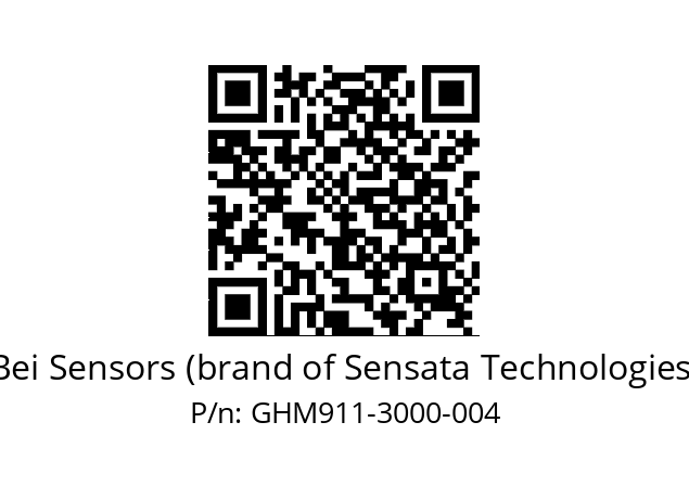  GHM9_11//2G29//03000//G3R020//--07-- Bei Sensors (brand of Sensata Technologies) GHM911-3000-004