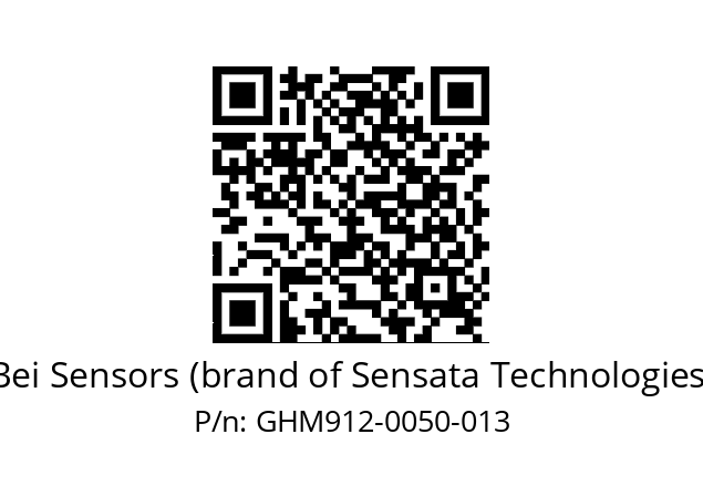  GHM9_12//5GT7//00050//G6R// Bei Sensors (brand of Sensata Technologies) GHM912-0050-013