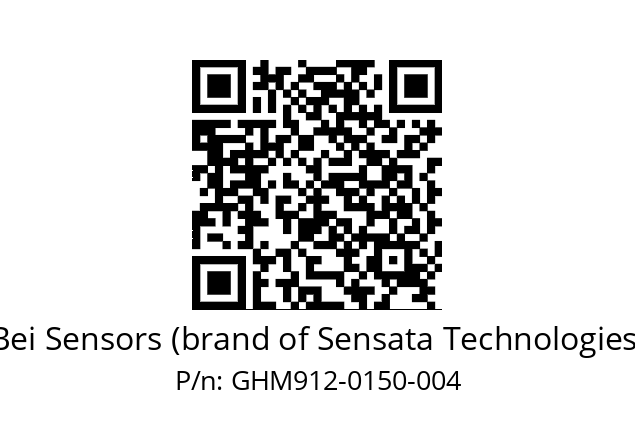  GHM9_12//5G59//00150//G6A// Bei Sensors (brand of Sensata Technologies) GHM912-0150-004