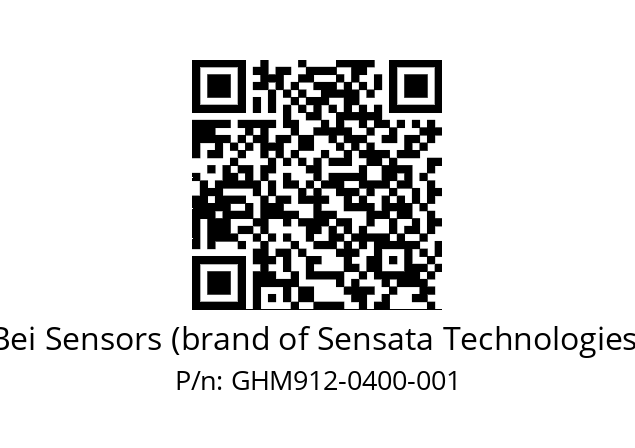  GHM9_12//5G59//00400//G3A020// Bei Sensors (brand of Sensata Technologies) GHM912-0400-001