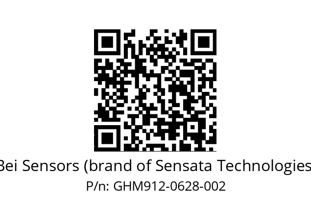  GHM9_12//5G57//00628//G6R// Bei Sensors (brand of Sensata Technologies) GHM912-0628-002