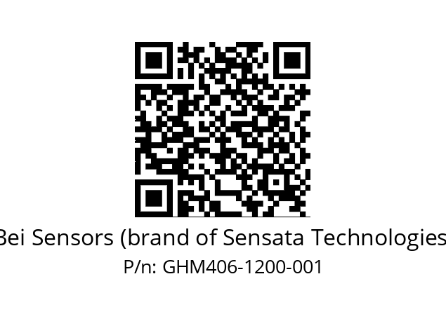  GHM4_06//9G59//01200//G3R050// Bei Sensors (brand of Sensata Technologies) GHM406-1200-001