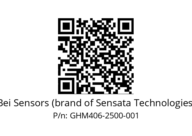  GHM4_06//9G59//02500//G3R005// Bei Sensors (brand of Sensata Technologies) GHM406-2500-001