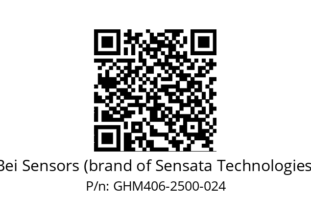  GHM4_06//5G59//02500//G3R050// Bei Sensors (brand of Sensata Technologies) GHM406-2500-024